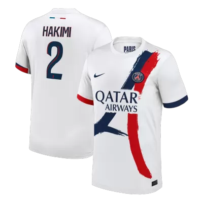 PSG HAKIMI #2 Away Custom Player Version Soccer Jersey 2025/26 - bestsoccerstore