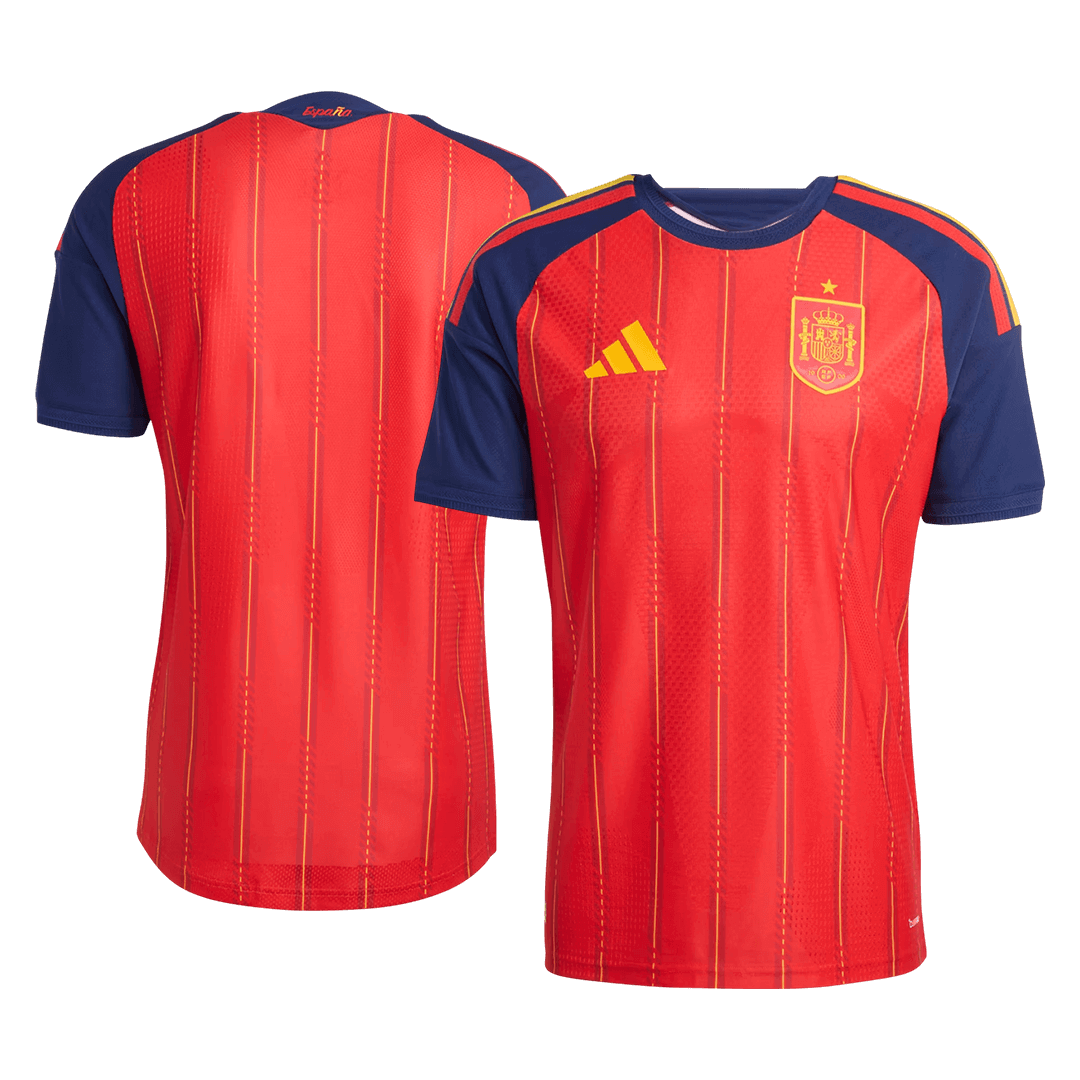 Spain Home Player Version Soccer Jersey World Cup 2026 - bestsoccerstore