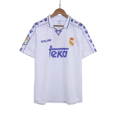 Real Madrid Jersey Home Soccer Jersey 1996/97 - bestsoccerstore