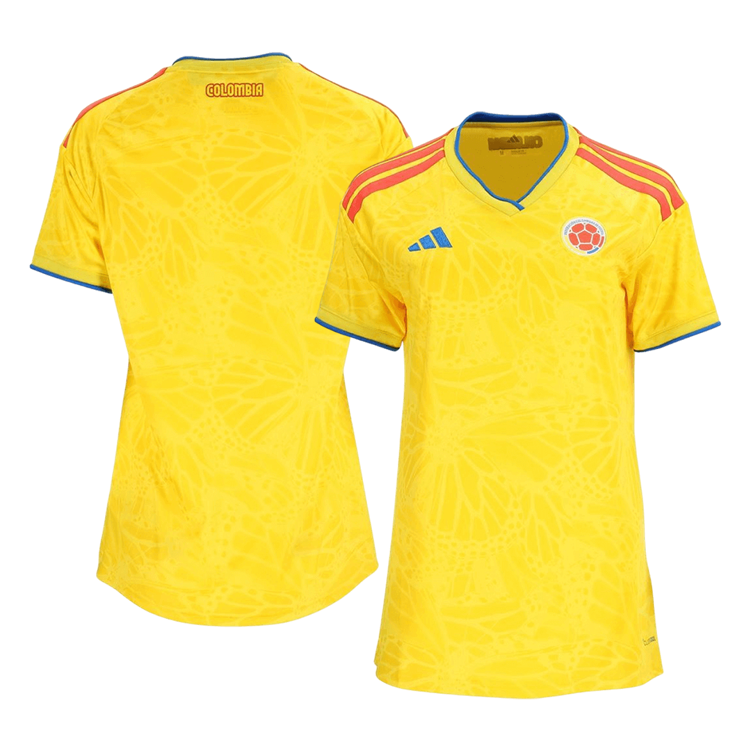 Colombia Soccer Jersey Home Women's Custom Shirt World Cup 2026