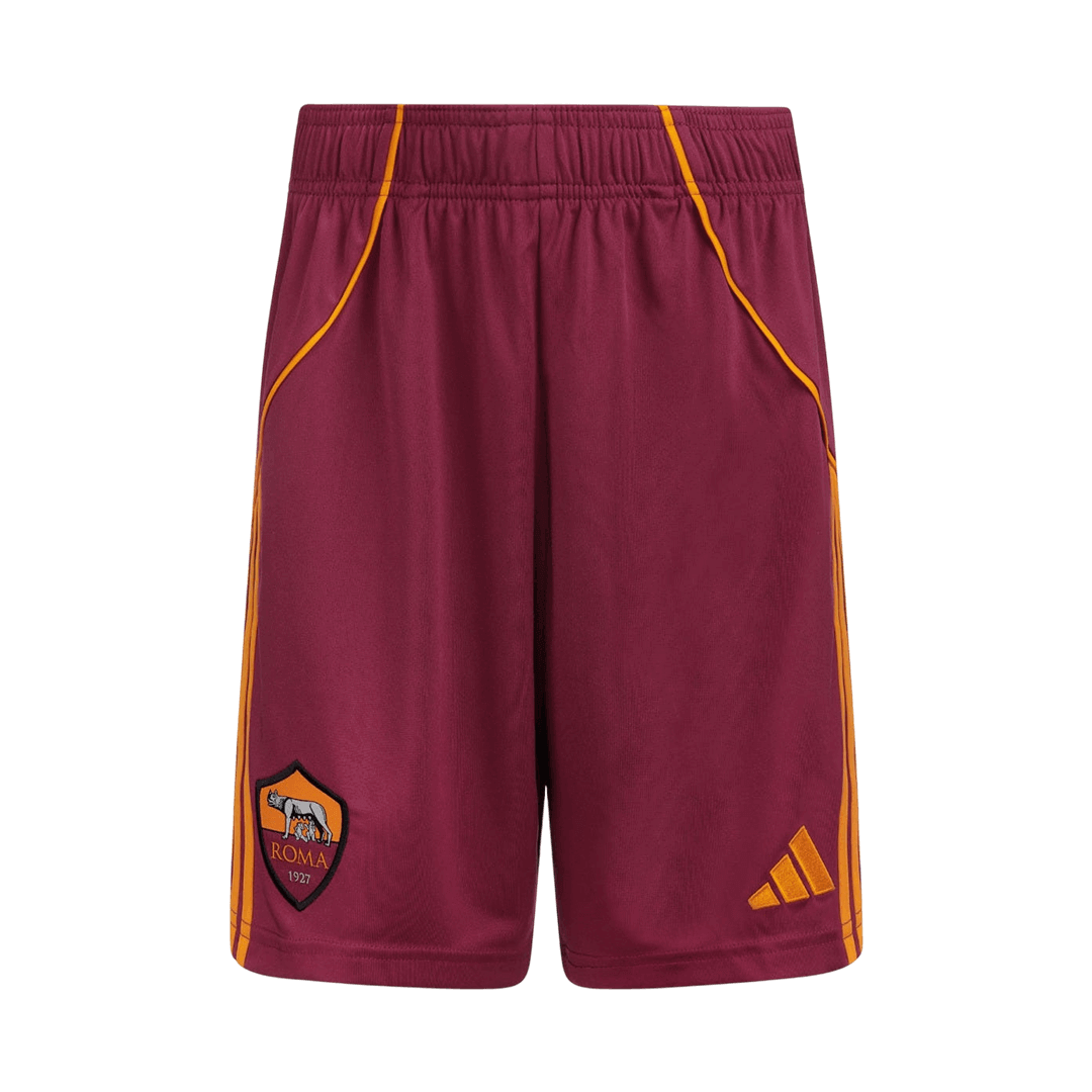 Roma Soccer Shorts Home 2025/26 - bestsoccerstore