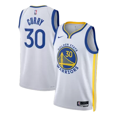 Curry #30 Golden State Warriors White Swingman NBA Jersey - Association Edition - bestsoccerstore