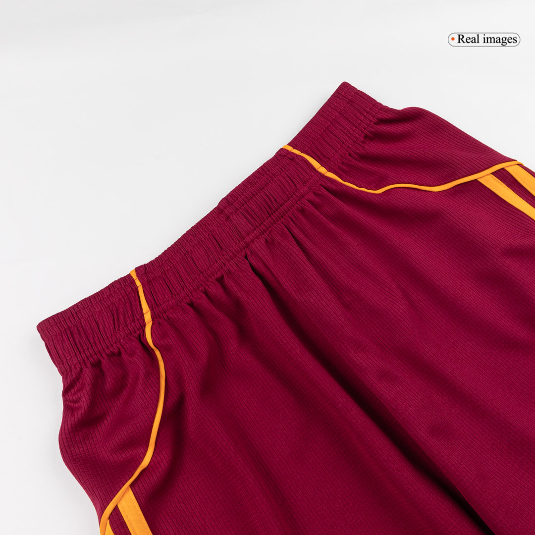 Roma Soccer Shorts Home 2025/26 - bestsoccerstore