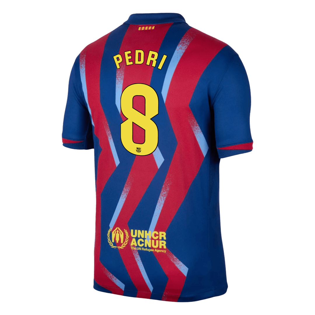 Barcelona PEDRI #8 Soccer Jersey Fourth Away Shirt 2025/26 - bestsoccerstore
