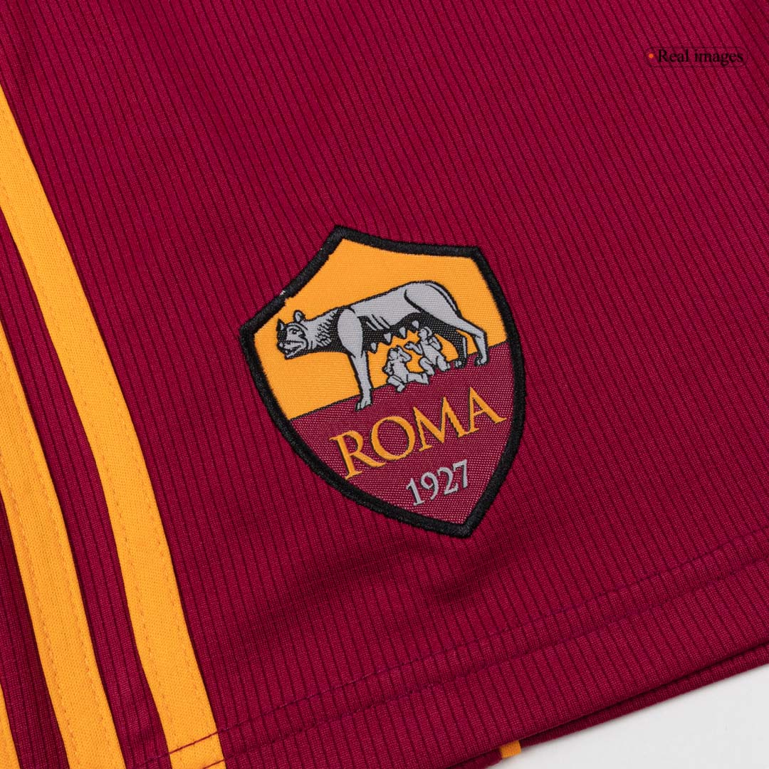 Roma Soccer Shorts Home 2025/26 - bestsoccerstore