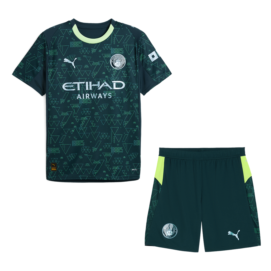 Manchester City Fourth Away Soccer Uniform Kits 2025/26 - bestsoccerstore