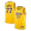 Dončić #77 Los Angeles Lakers Gold Swingman NBA Jersey - Icon Edition - bestsoccerstore