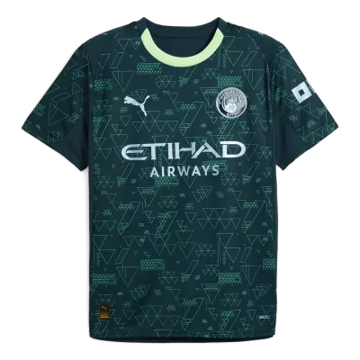 Manchester City Soccer Jersey Fourth Away Custom Shirt 2025/26 - bestsoccerstore