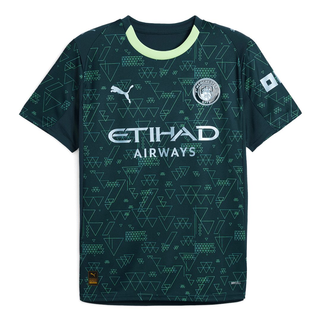 [Free] Manchester City Soccer Jersey Fourth Away Custom Shirt 2025/26 - bestsoccerstore