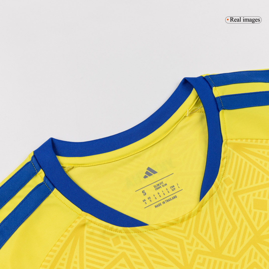 Ukraine Soccer Jersey Home Custom Shirt World Cup 2026 - bestsoccerstore