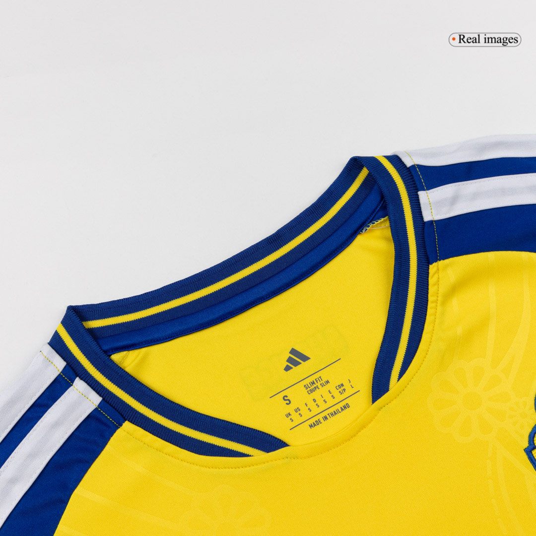 Sweden Soccer Jersey Home Custom Shirt World Cup 2026 - bestsoccerstore