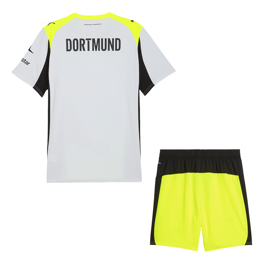 Borussia Dortmund Away 2025/26 Soccer Uniform Kits - bestsoccerstore