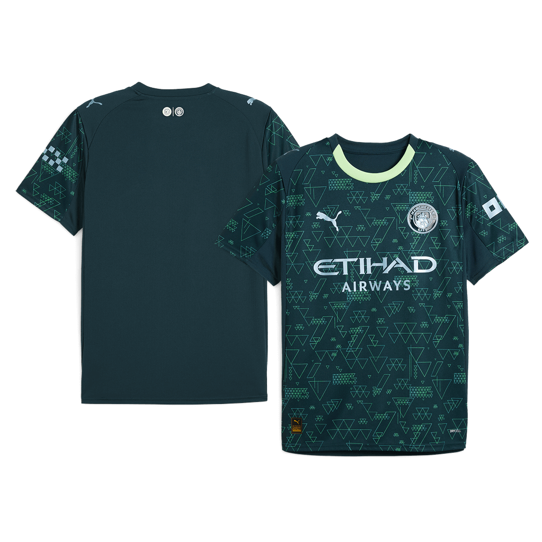 Manchester City Soccer Jersey Fourth Away Custom Shirt 2025/26