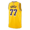 Dončić #77 Los Angeles Lakers Gold Swingman NBA Jersey - Icon Edition - bestsoccerstore