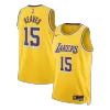 Reaves #15 Los Angeles Lakers Gold Swingman NBA Jersey - Icon Edition - bestsoccerstore