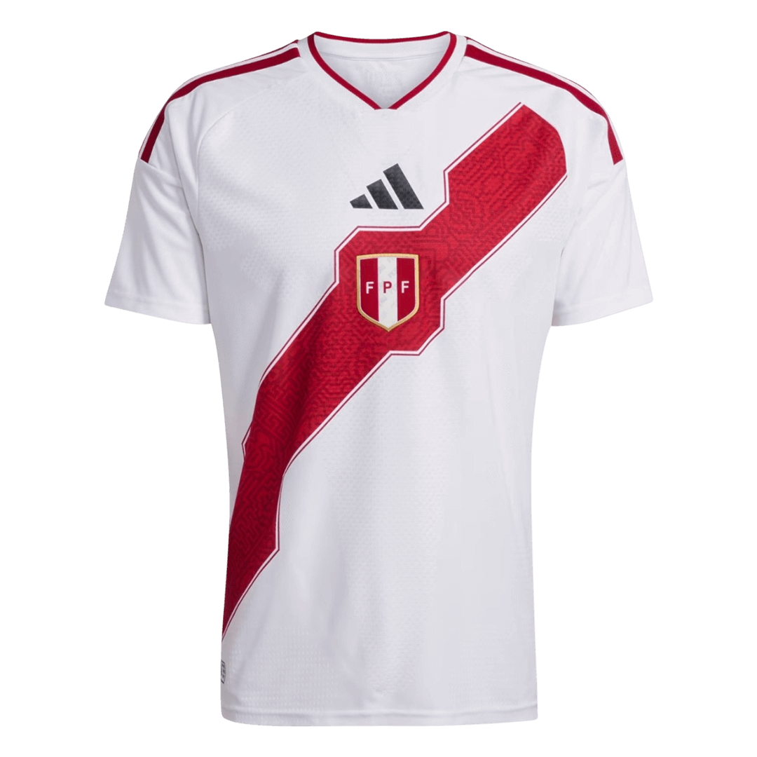 Peru Soccer Jersey Home Custom Shirt World Cup 2026 - bestsoccerstore