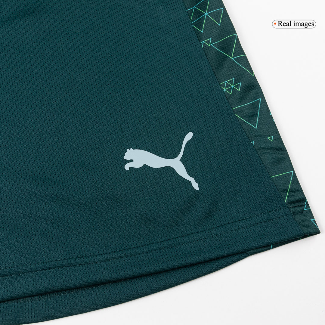 Manchester City Soccer Shorts Fourth Away 2025/26 - bestsoccerstore