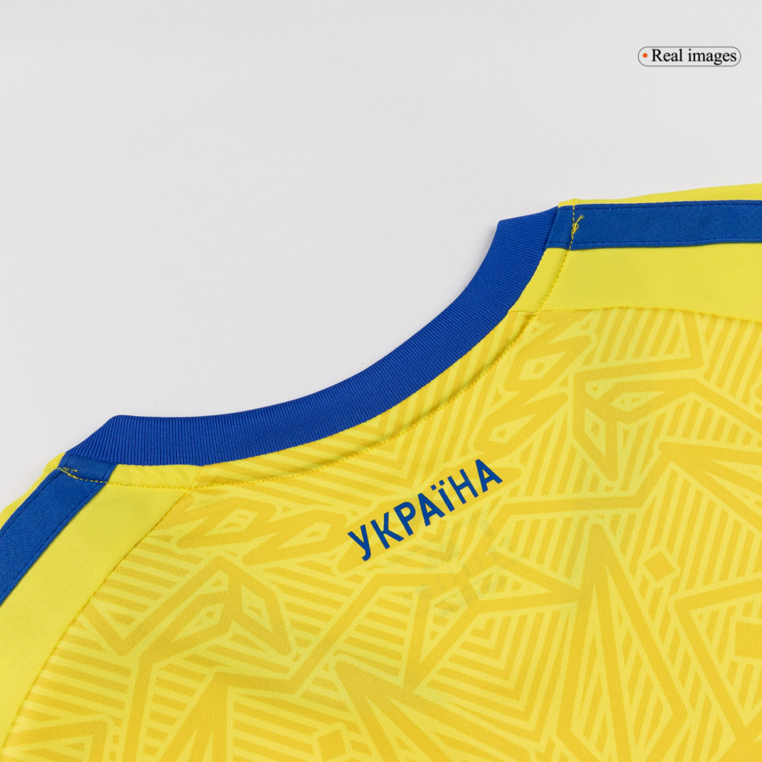 Ukraine Soccer Jersey Home Custom Shirt World Cup 2026 - bestsoccerstore