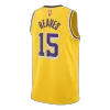 Reaves #15 Los Angeles Lakers Gold Swingman NBA Jersey - Icon Edition - bestsoccerstore