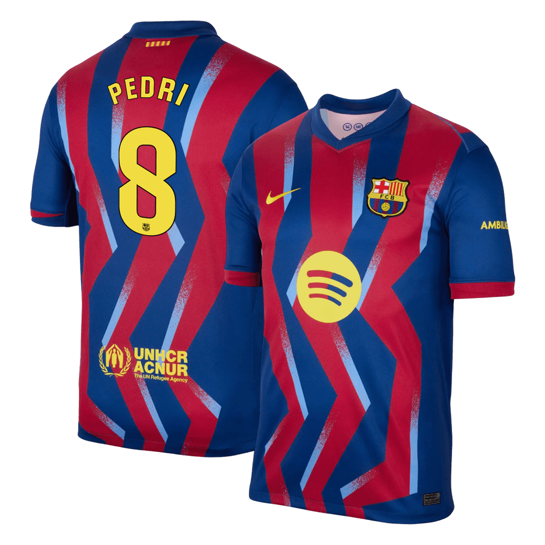 Barcelona PEDRI #8 Soccer Jersey Fourth Away Shirt 2025/26 - bestsoccerstore