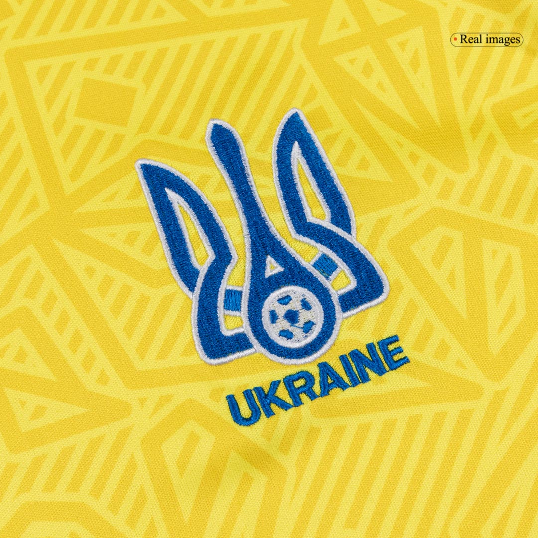 Ukraine Soccer Jersey Home Custom Shirt World Cup 2026 - bestsoccerstore