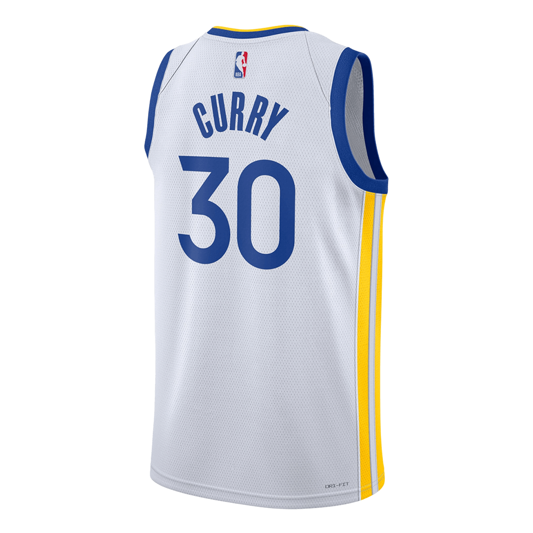 Curry #30 Golden State Warriors White Swingman NBA Jersey - Association Edition - bestsoccerstore