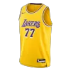 Dončić #77 Los Angeles Lakers Gold Swingman NBA Jersey - Icon Edition - bestsoccerstore