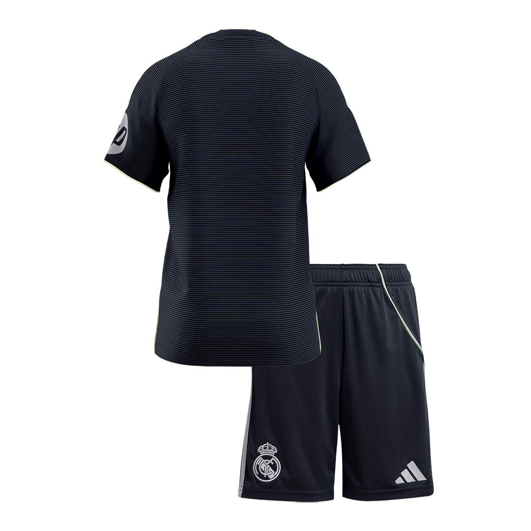Kids Real Madrid Custom Away Soccer Kits 2025/26