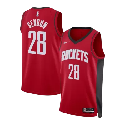 Şengün #28 Houston Rockets Red Swingman NBA Jersey - Icon Edition - bestsoccerstore