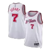 Durant #7 Houston Rockets 2025/26 White Swingman NBA Jersey - City Edition - bestsoccerstore