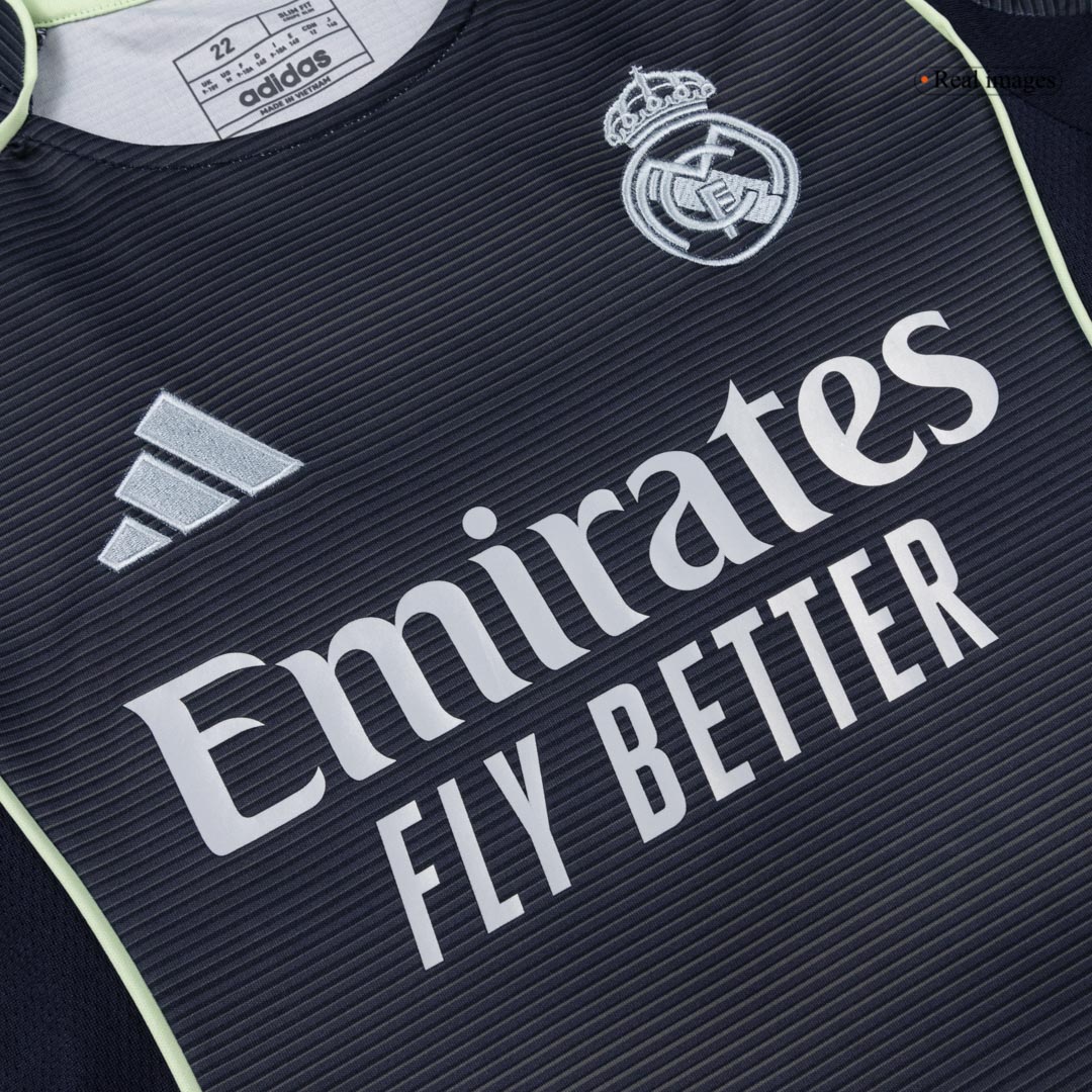 Kids Real Madrid Custom Away Full Soccer Kits
2025/26 - bestsoccerstore