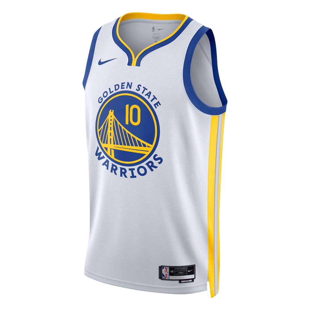 Butler #10 Golden State Warriors White Swingman NBA Jersey - Association Edition - bestsoccerstore