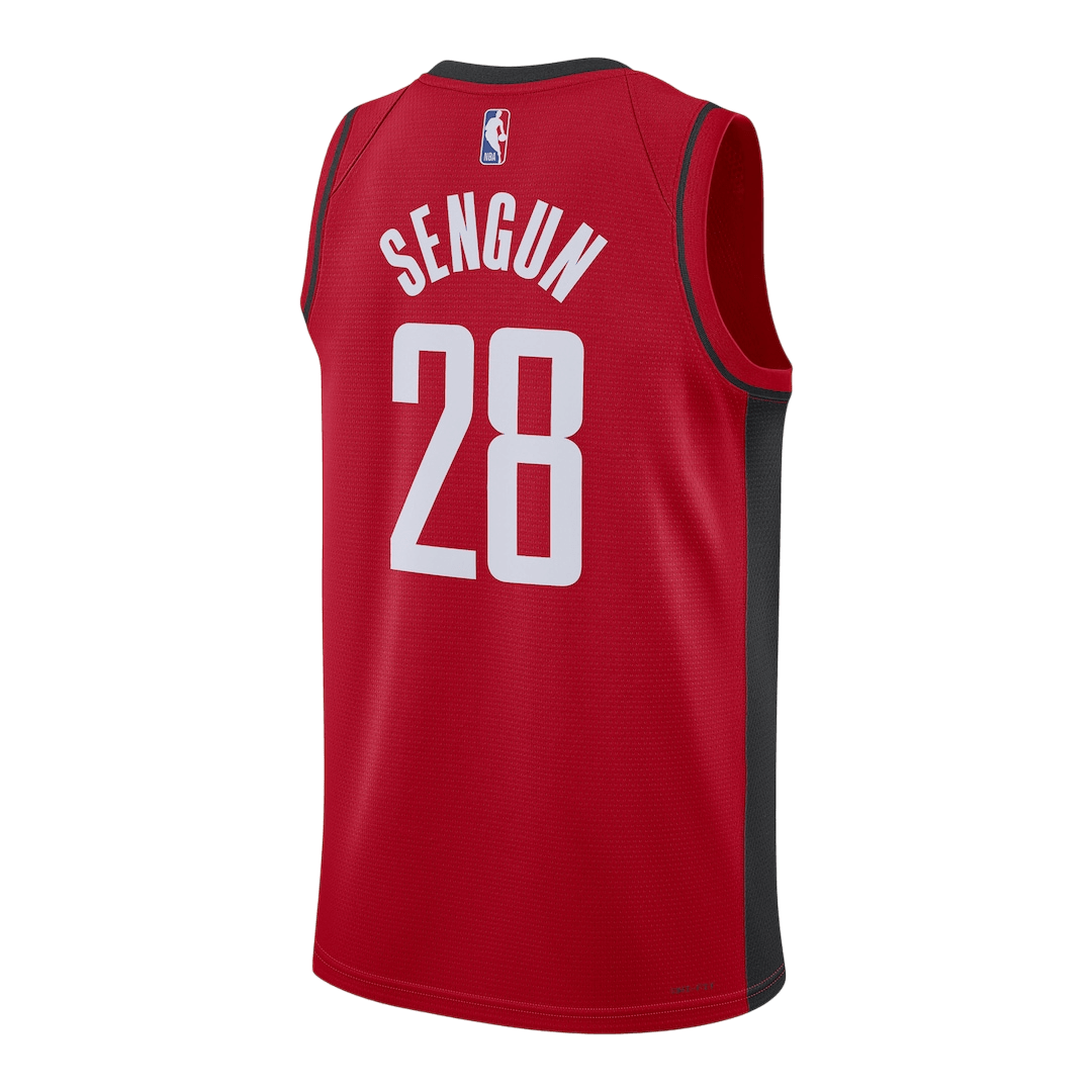 Şengün #28 Houston Rockets Red Swingman NBA Jersey - Icon Edition - bestsoccerstore