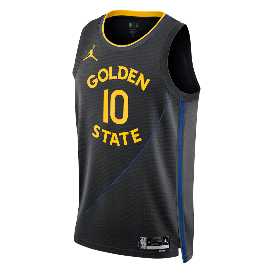 Butler #10 Golden State Warriors Black Swingman NBA Jersey - Statement Edition - bestsoccerstore