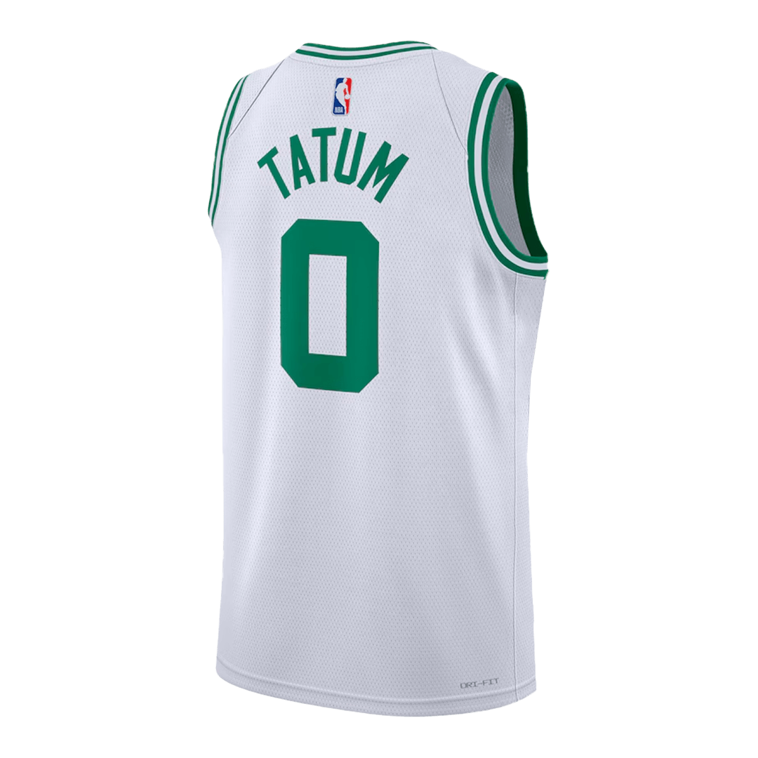 Tatum #0 Boston Celtics White Swingman NBA Jersey - Association Edition - bestsoccerstore