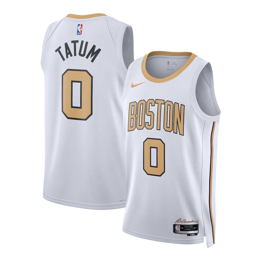 Tatum #0 Boston Celtics 2025/26 White Swingman NBA Jersey - City Edition - bestsoccerstore