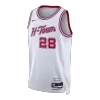 Şengün #28 Houston Rockets 2025/26 White Swingman NBA Jersey - City Edition - bestsoccerstore