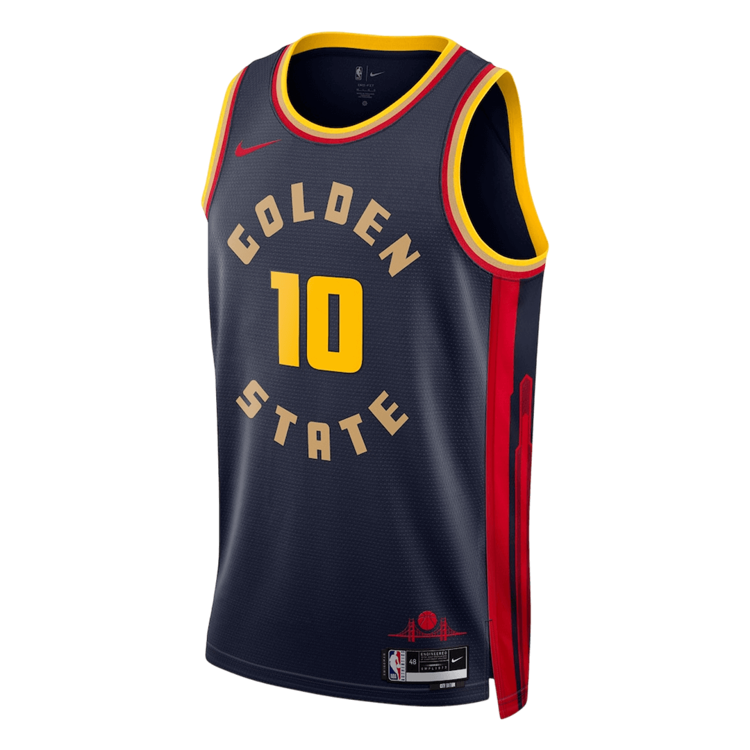 Butler #10 Golden State Warriors Navy Swingman NBA Jersey - City Edition - bestsoccerstore