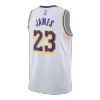 James #23 Los Angeles Lakers White Swingman NBA Jersey - Association Edition - bestsoccerstore