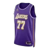 Dončić #77 Los Angeles Lakers Purple Swingman NBA Jersey - Statement Edition - bestsoccerstore