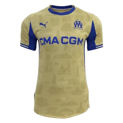 Marseille Player Version Fourth Away Soccer Jersey 2025/26 - bestsoccerstore