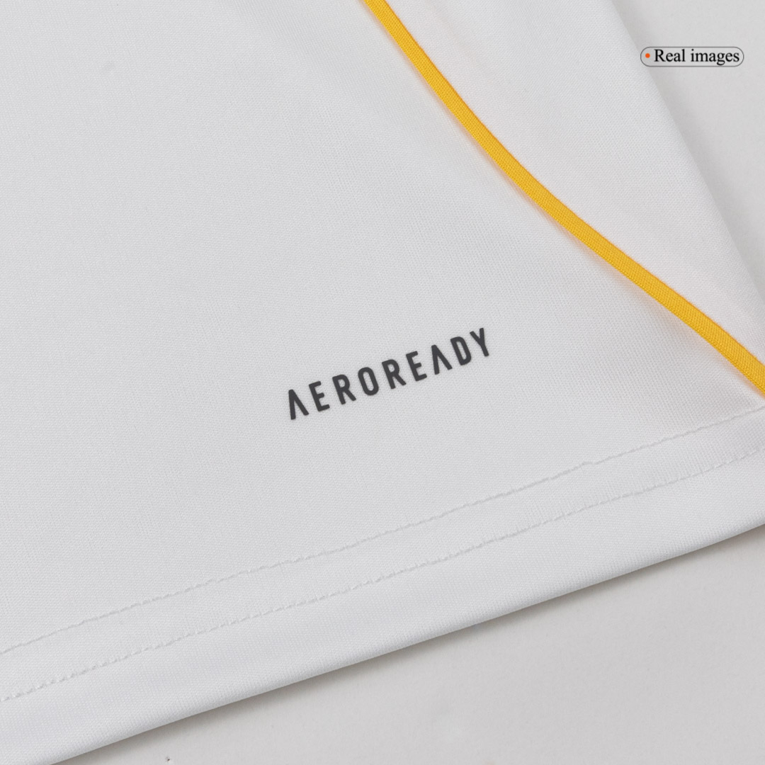 Kids Real Madrid Home Custom Soccer Kits 2025/26 - bestsoccerstore