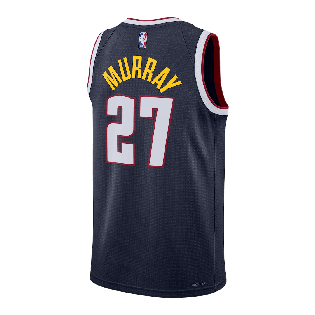 Murray #27 Denver Nuggets Navy Swingman NBA Jersey - Icon Edition - bestsoccerstore