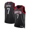 Durant #7 Houston Rockets Black Swingman NBA Jersey - Statement Edition - bestsoccerstore