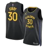 Curry #30 Golden State Warriors Black Swingman NBA Jersey - Statement Edition - bestsoccerstore