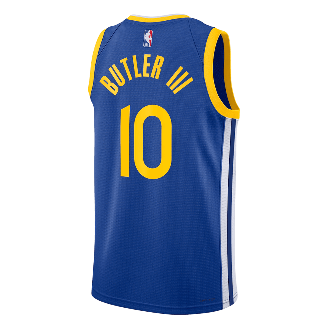 Butler #10 Golden State Warriors Blue Swingman NBA Jersey - Icon Edition - bestsoccerstore