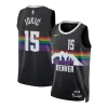 Jokić #15 Denver Nuggets 2025/26 Black Swingman NBA Jersey - City Edition - bestsoccerstore