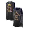 James #23 Los Angeles Lakers 2025/26 Black Swingman NBA Jersey - City Edition - bestsoccerstore