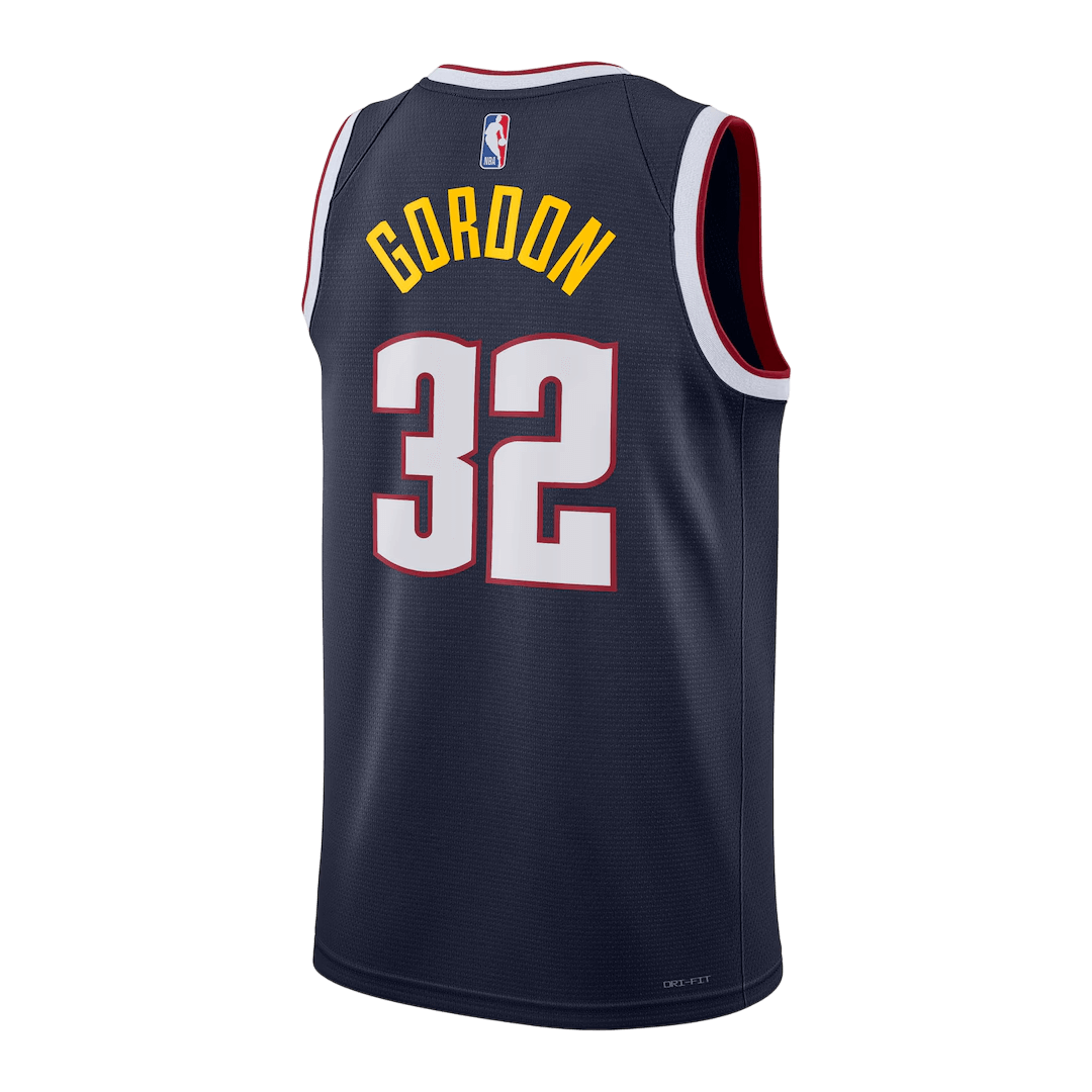 Gordon #32 Denver Nuggets Navy Swingman NBA Jersey - Icon Edition - bestsoccerstore