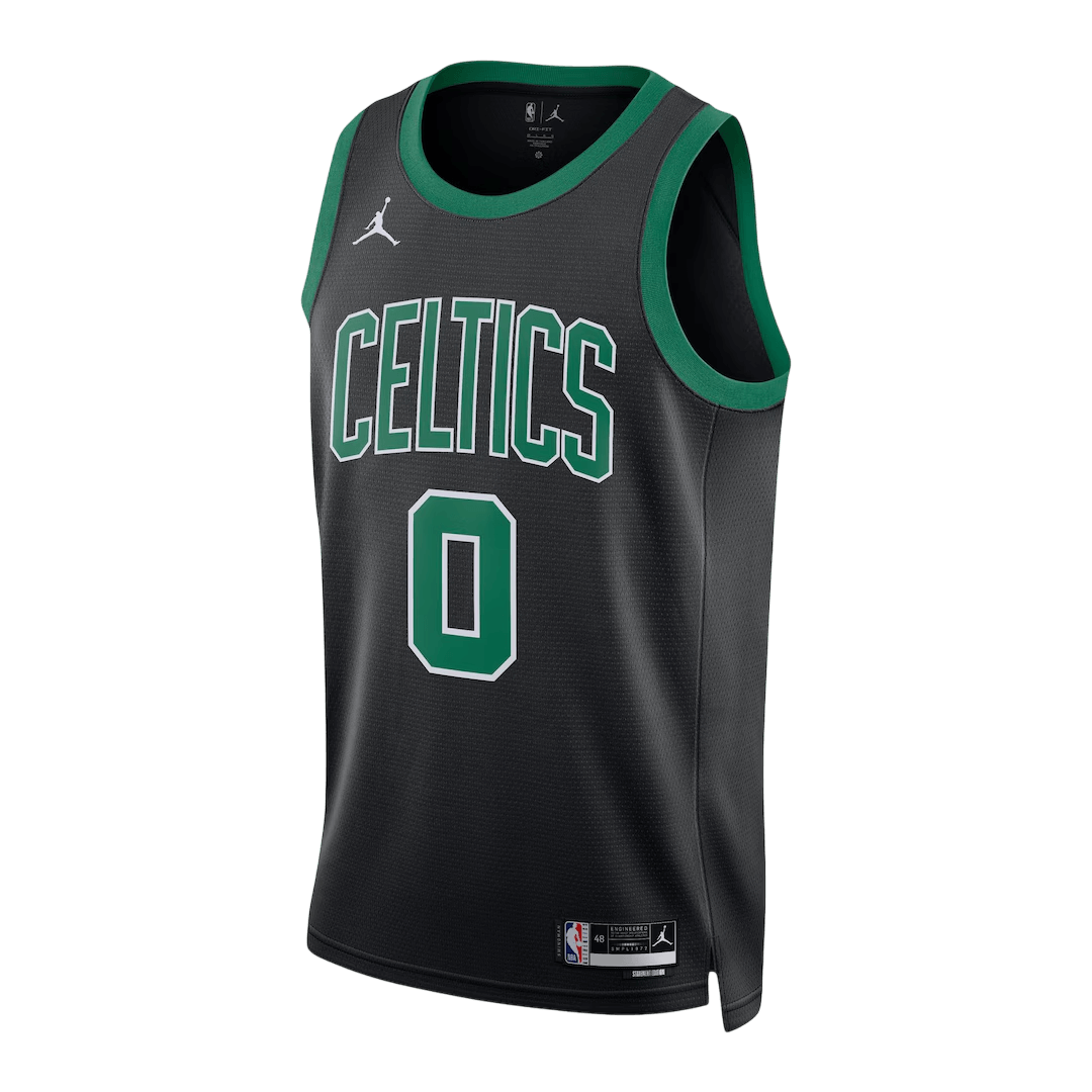 Tatum #0 Boston Celtics Black Swingman NBA Jersey - Statement Edition - bestsoccerstore